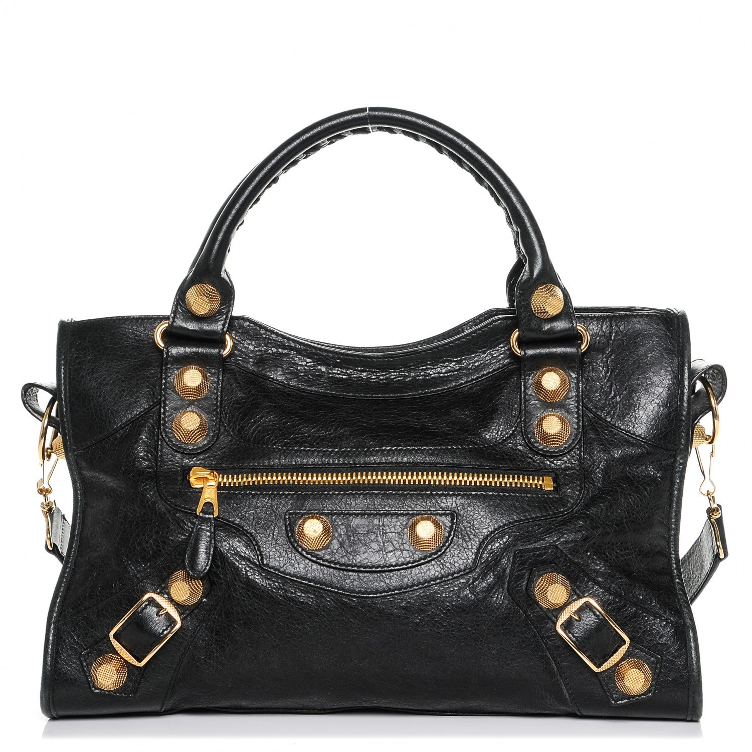Balenciaga Agneau Giant 21 Gold Hardware City Black 1 of 6