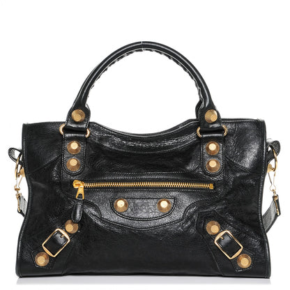 Balenciaga Agneau Giant 21 Gold Hardware City Black 1 of 6