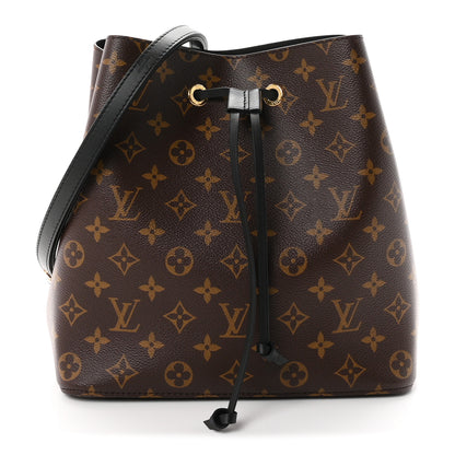 Louis Vuitton Monogram Neonoe MM Black 1 of 11