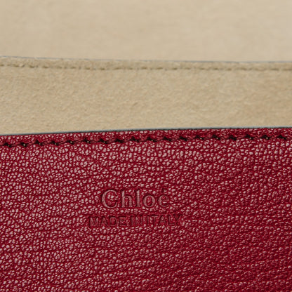 Chloe Grained Lambskin Drew Shoulder Bag Intense Red 6 of 6