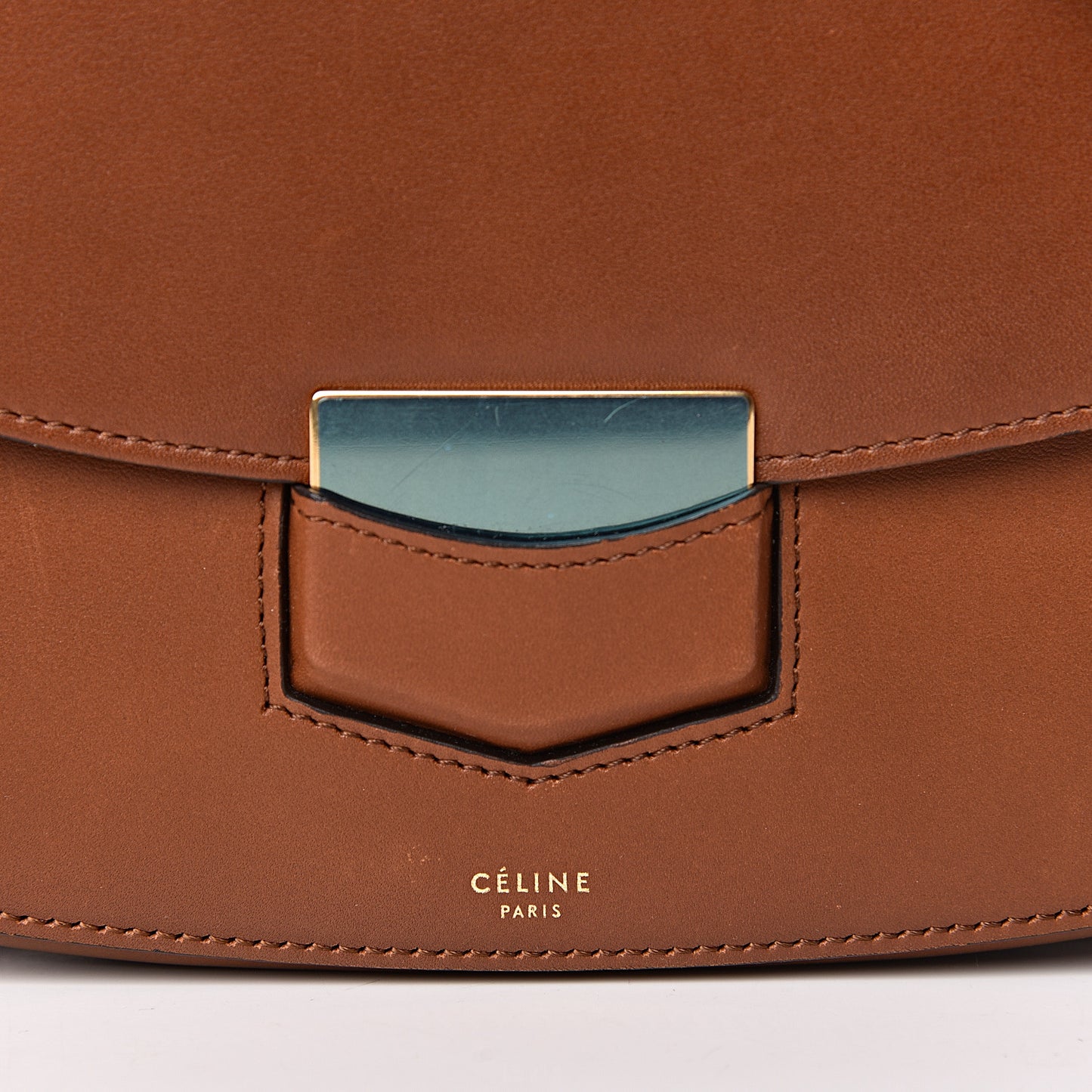 Supersoft Calfskin Medium Trotteur Caramel