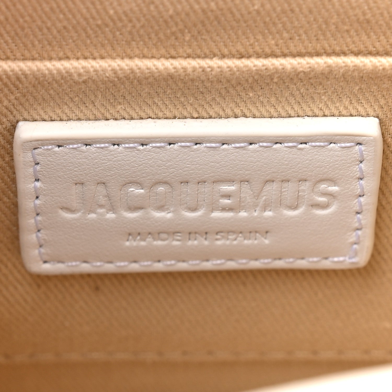 Jacquemus Smooth Calfskin Le Chiquito Noeud White 6 of 14