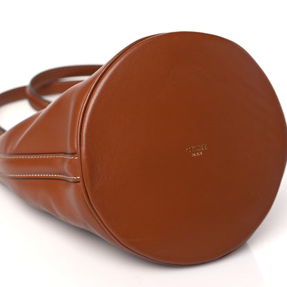 Celine Smooth Calfskin Teen Bucket 16 Tan 9 of 10
