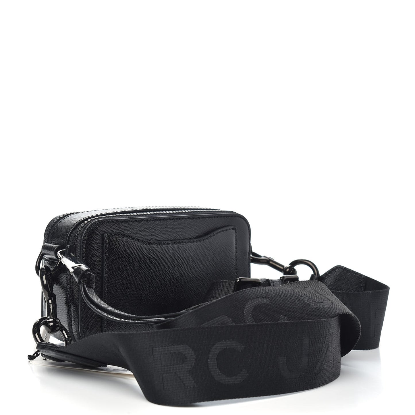 Saffiano Snapshot Camera Bag Black