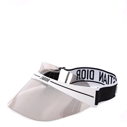 Christian Dior Mirrored DiorClub1 Sun Visor Silver 1 of 6