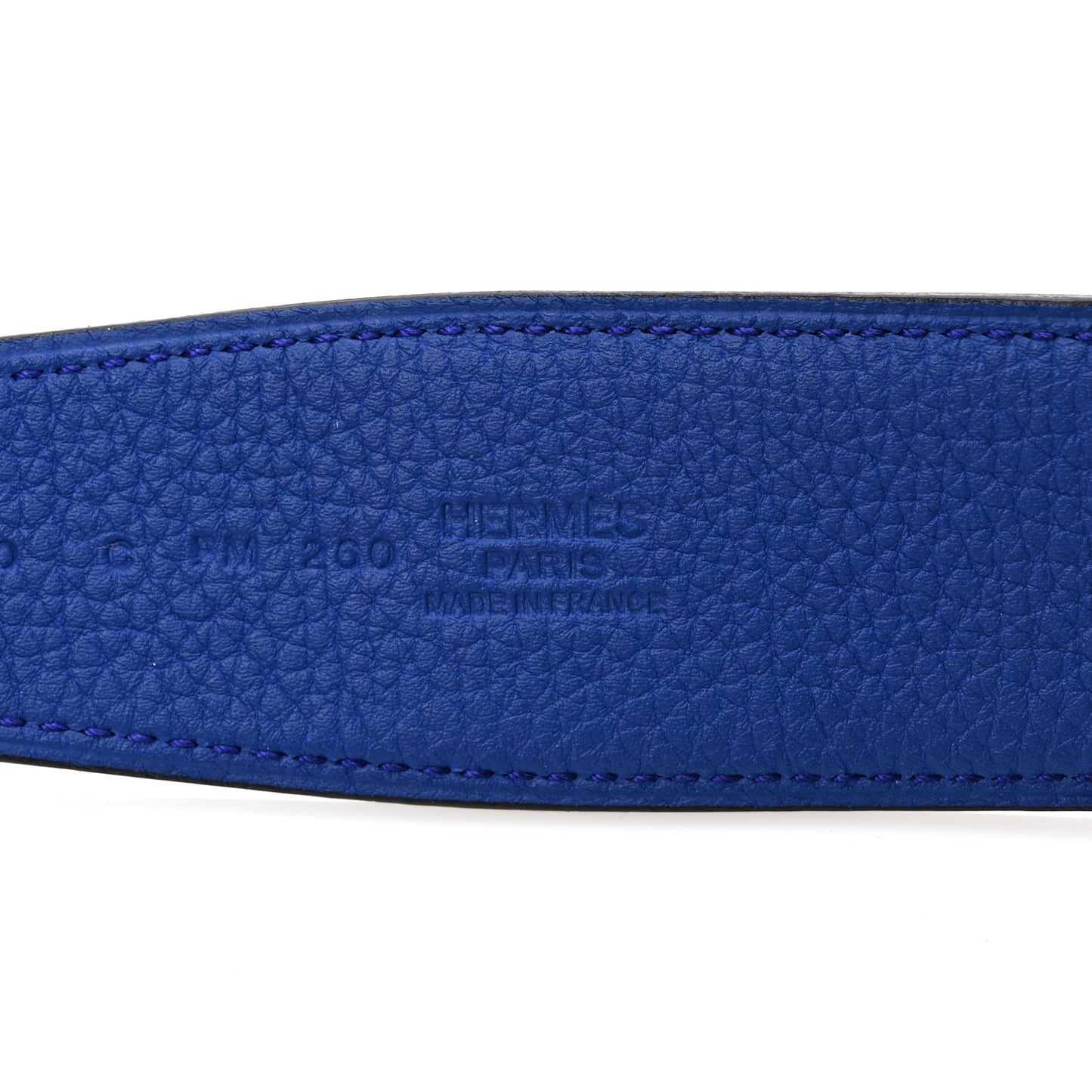 Togo 38mm Constance H Belt 90 36 Black Bleu Electrique