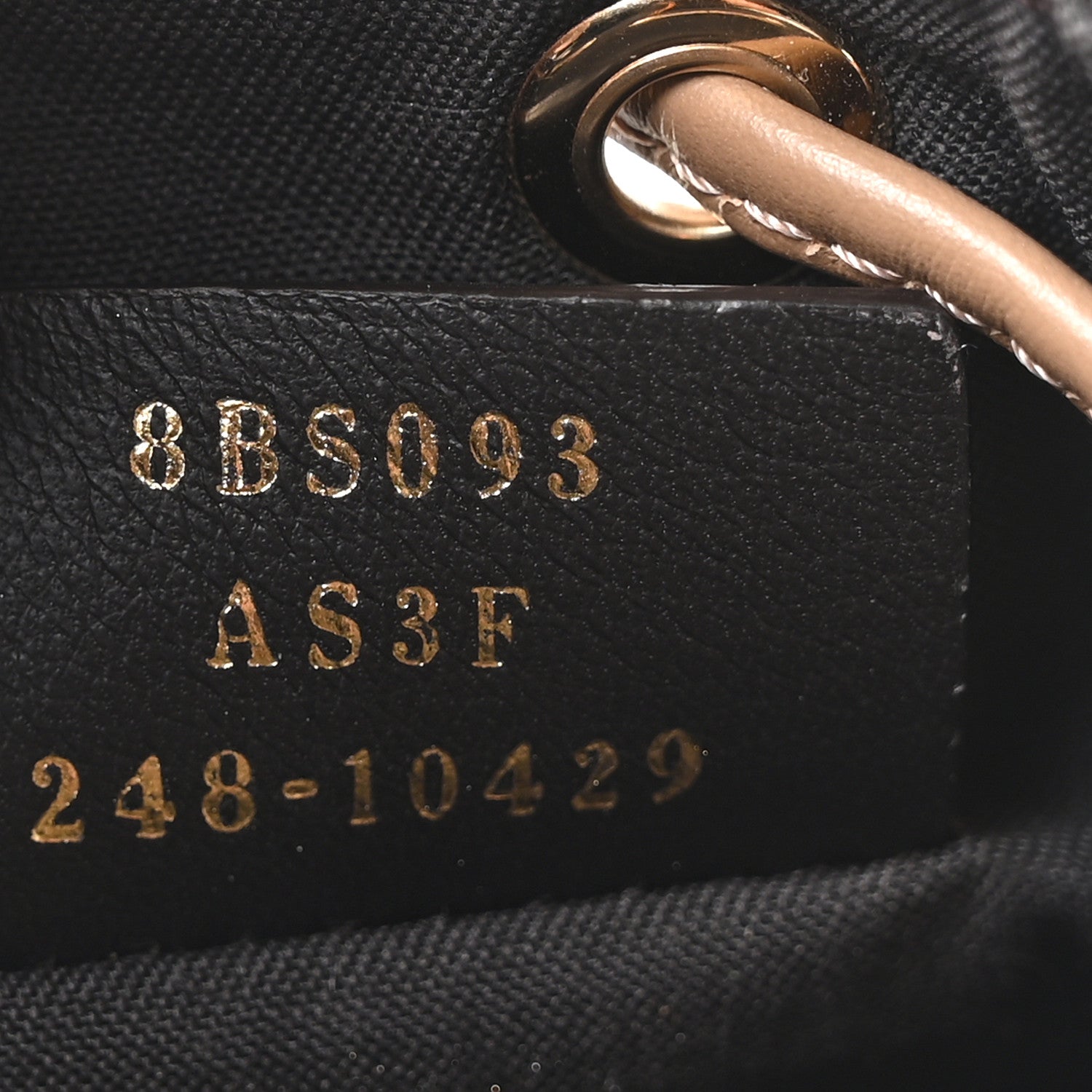 Fendi Denim Vitello King F is Fendi FF Embroidered Mini Mon Tresor Bucket Bag Denim Sand 7 of 10