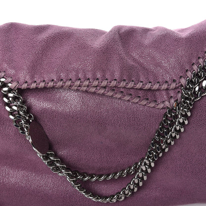 Stella McCartney Shaggy Deer Falabella Fold Over Tote Amethyst 10 of 10