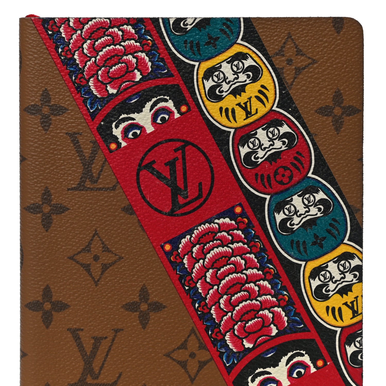 Louis Vuitton Reverse Monogram Kabuki Stickers Clemence Notebook 11 of 11