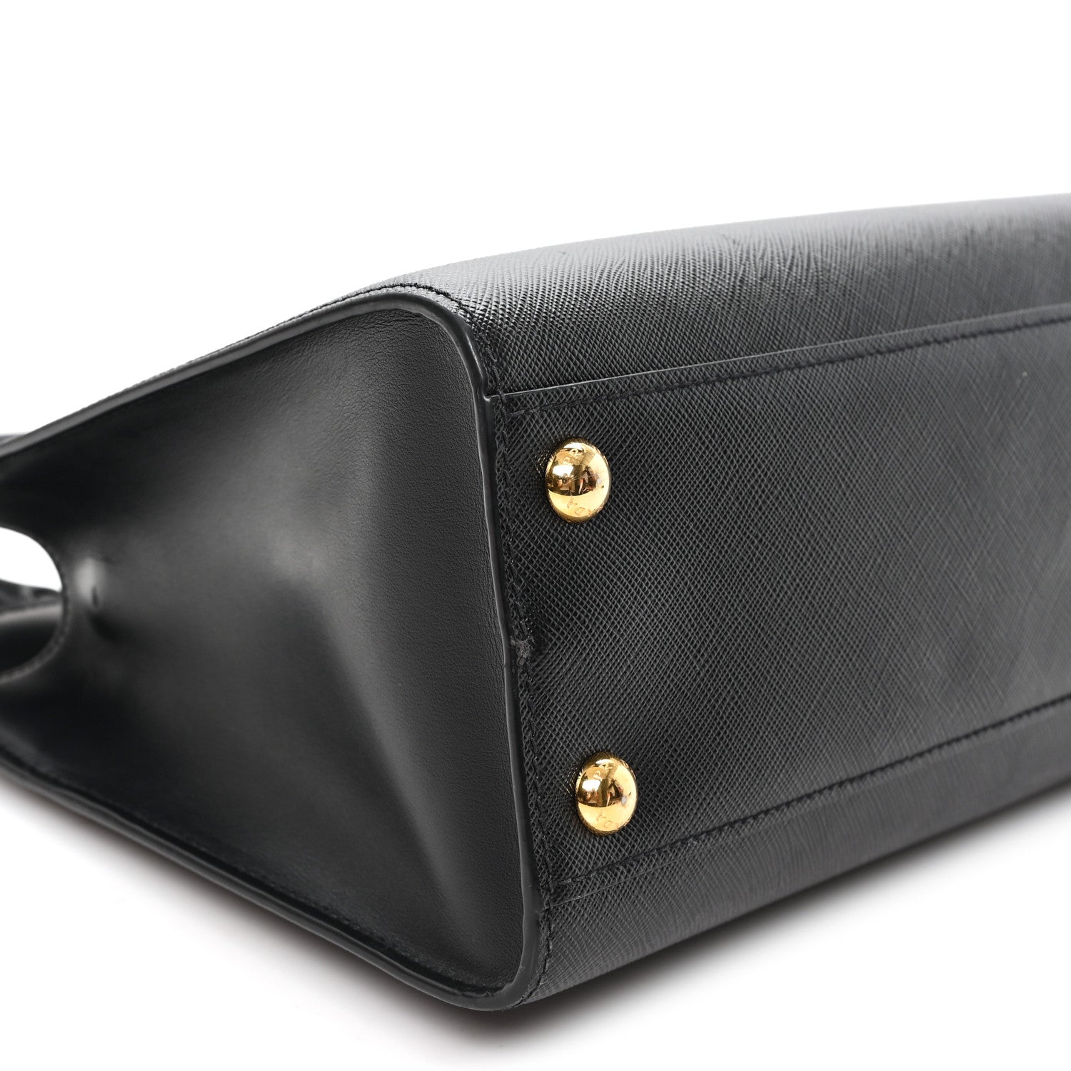 Prada Saffiano Soft Calfskin Large Tote Black 9 of 10