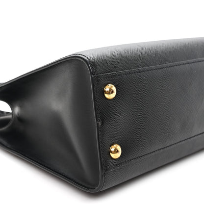 Prada Saffiano Soft Calfskin Large Tote Black 9 of 10
