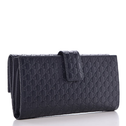 Gucci Microguccissima Continental Flap Wallet Navy 6 of 22