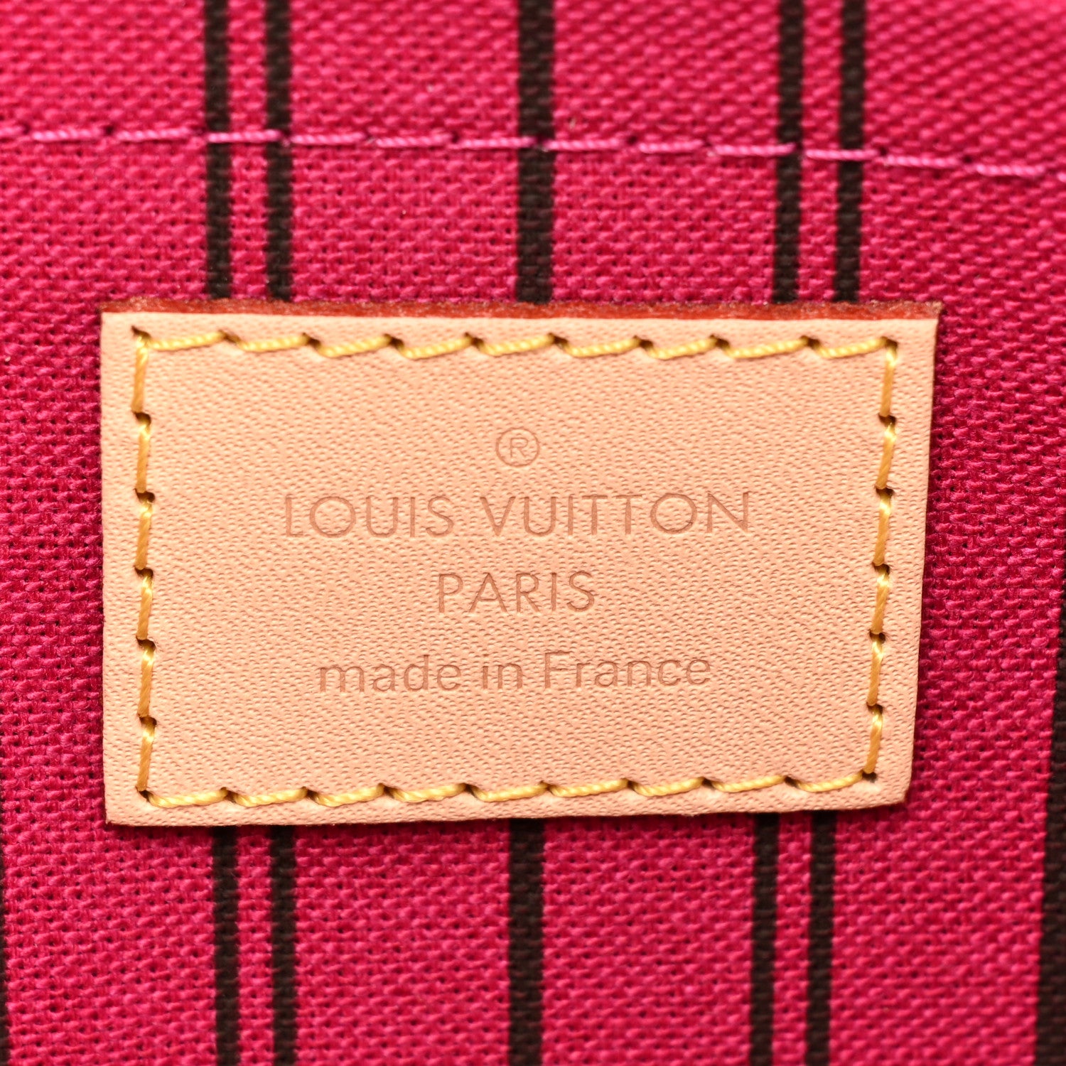 Louis Vuitton Monogram Neverfull MM GM Pochette Pivoine 6 of 11