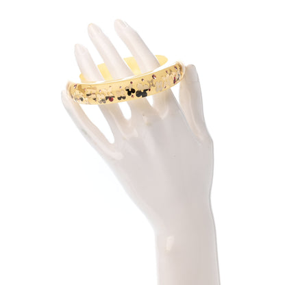 Louis Vuitton Resin Swarovski Inclusion Bracelet PM Jaune 3 of 3
