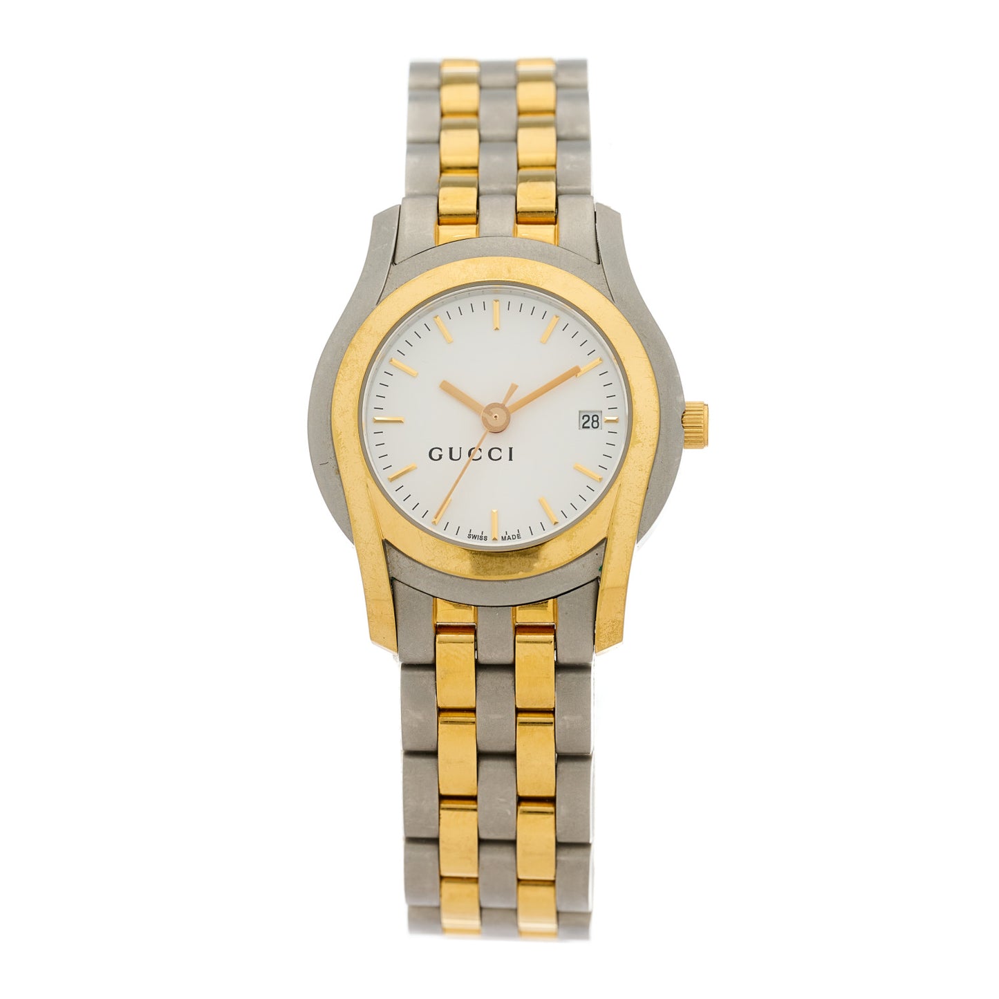 Stainless Steel 27mm 5500L Two Tone Quartz Watch