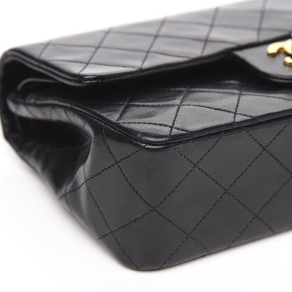 Chanel Lambskin Quilted Small Double Flap Black 10 of 15