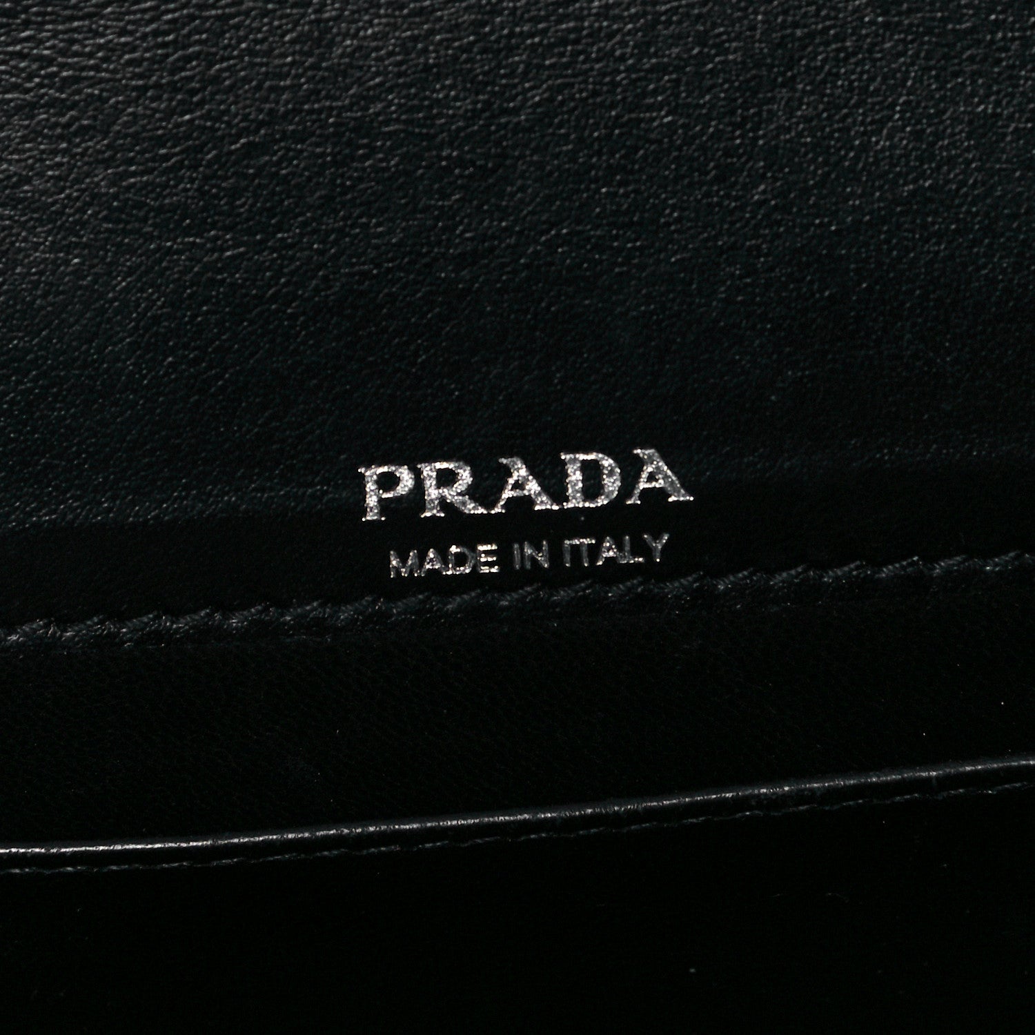 Prada Nylon Calfskin Mini Crossbody Bag Black 5 of 6