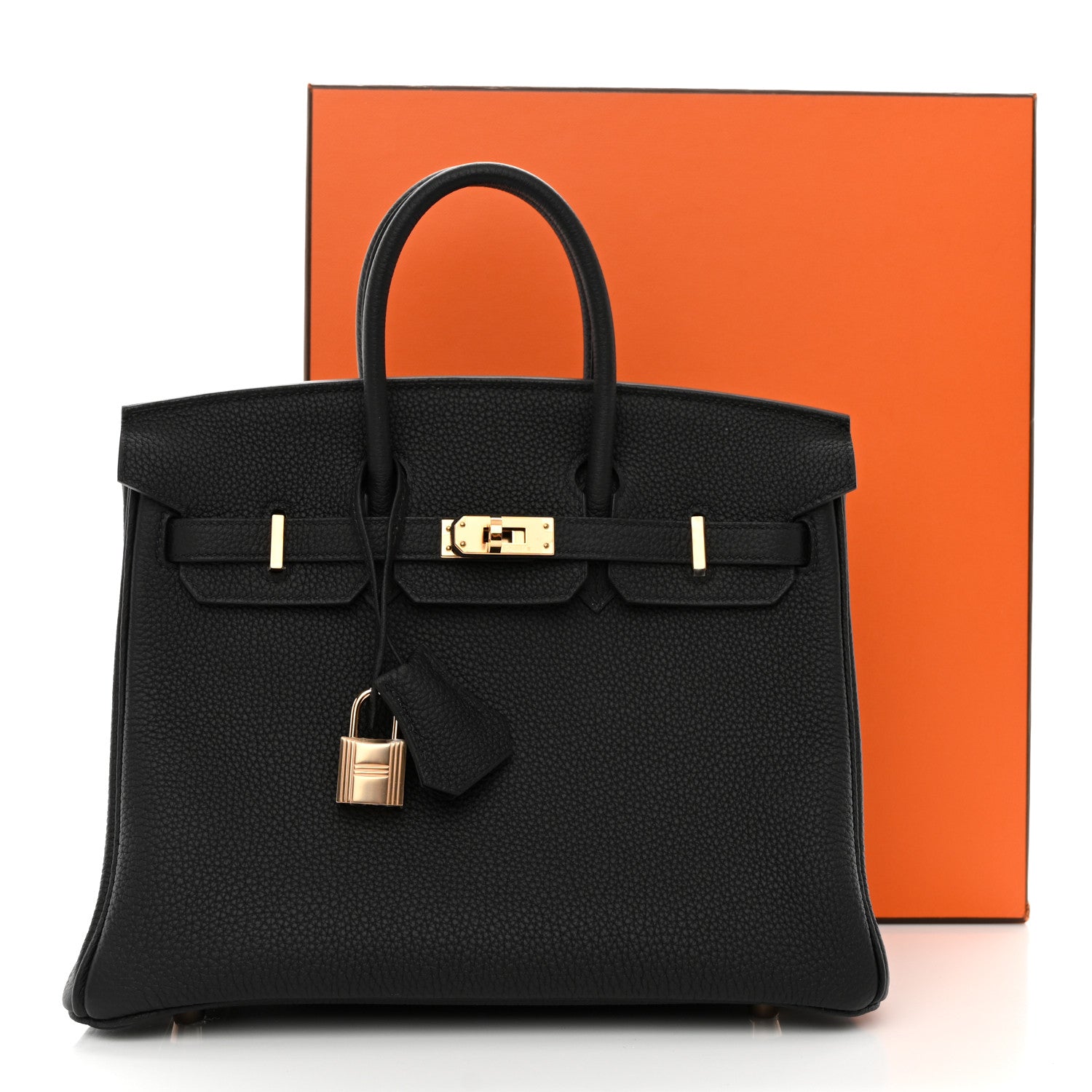 Hermes Togo Birkin 25 Black 12 of 12