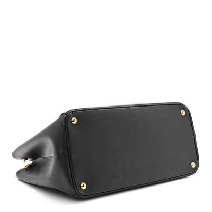 Prada Saffiano Large Galleria Double Zip Tote Black 4 of 12