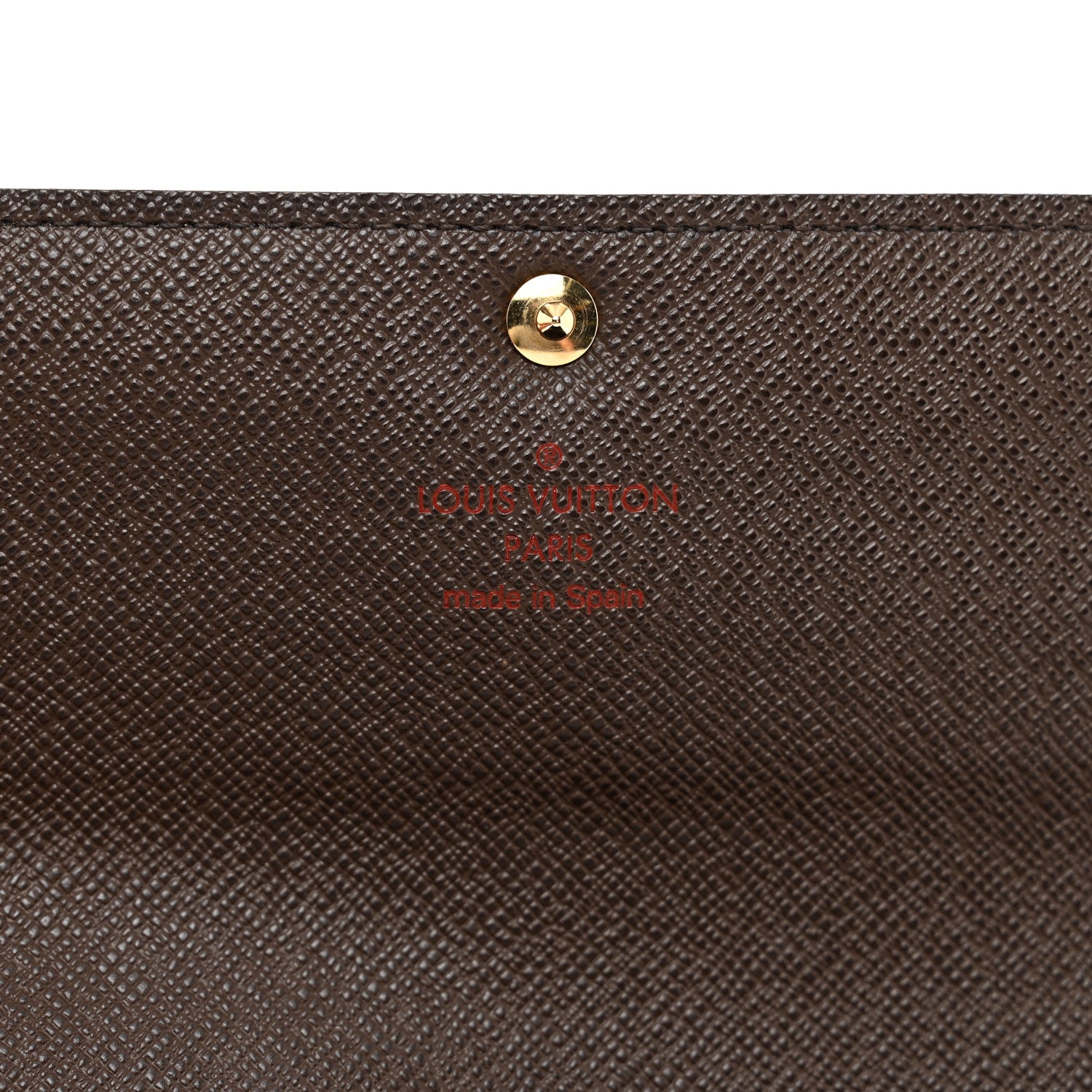 Louis Vuitton LOUIS VUITTON Damier Ebene Sarah Wallet 6 of 8
