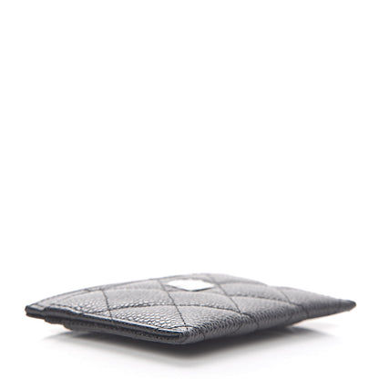Chanel Caviar Quilted Card Holder Black 4 of 8