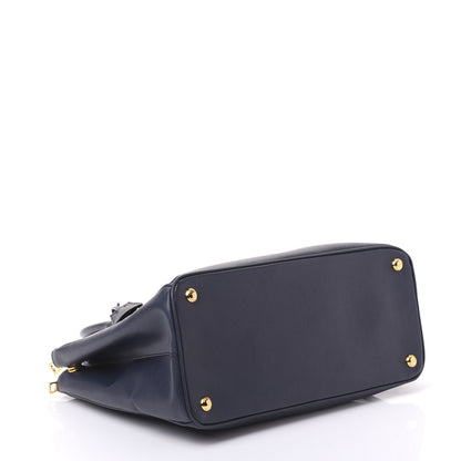 Prada Saffiano Medium Galleria Double Zip Tote Baltico 4 of 11