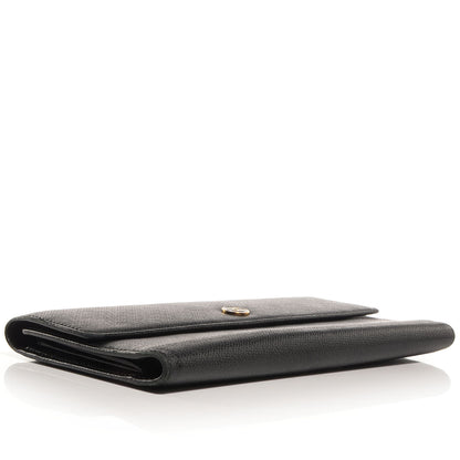 Chanel Calfskin Large Flap Wallet Black 4 of 8