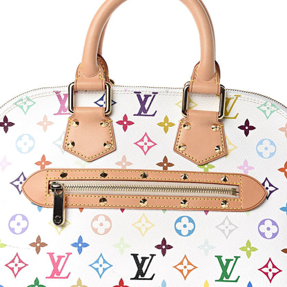 Louis Vuitton Monogram Multicolor Alma White 11 of 11
