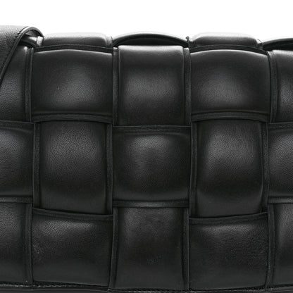 Bottega Veneta Nappa Maxi Intreccio Padded Cassette Crossbody Bag Black 7 of 9