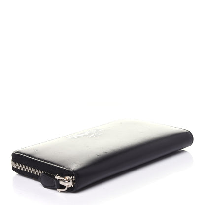 Givenchy Calfskin Logo Zip Around Wallet Black 4 of 10