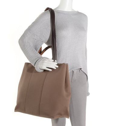 Hermes Toile Cabag Twist 42 GM Etoupe 2 of 11