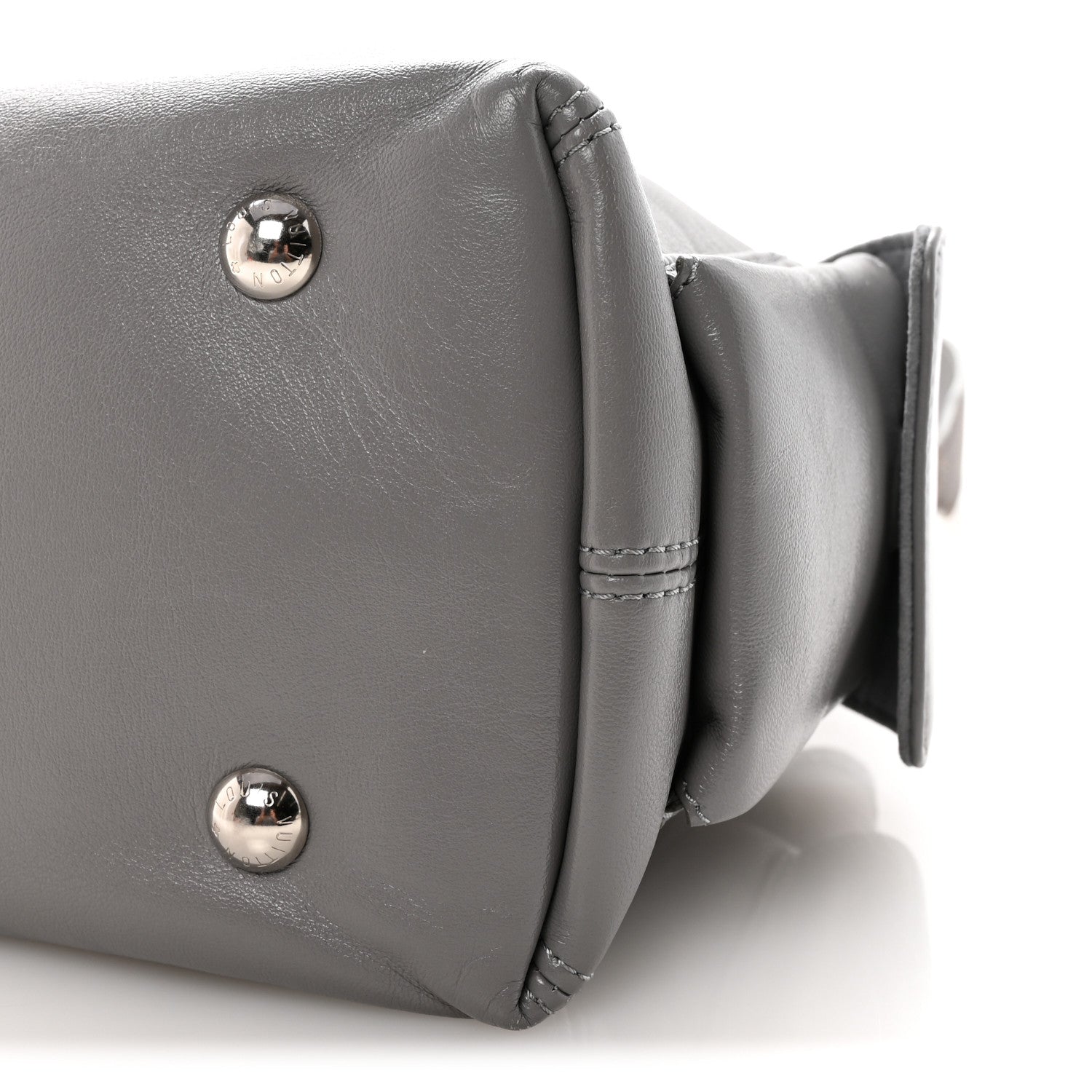 Louis Vuitton Lambskin CarryAll Cargo Vibe PM Trianon Gray 9 of 9
