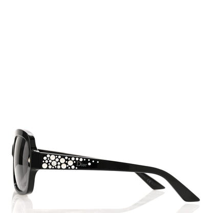 Christian Dior Crystal BrillanceF Sunglasses Black 3 of 8