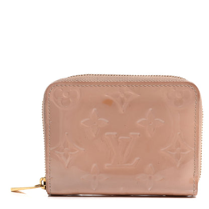 Louis Vuitton Vernis Zippy Coin Purse Rose Florentin 1 of 7
