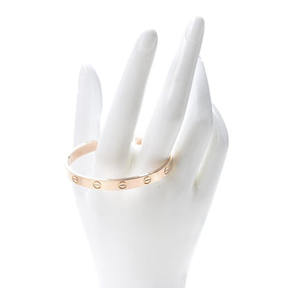 Cartier 18K Pink Gold LOVE Cuff Bracelet 16 2 of 5