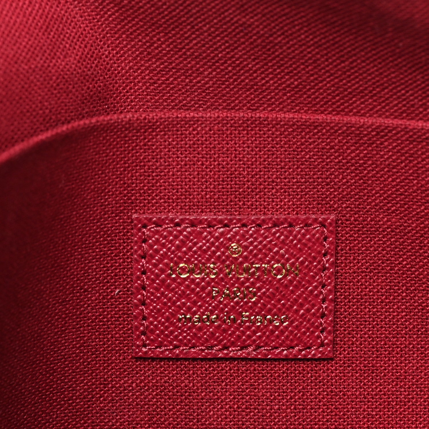 Louis Vuitton Monogram Pochette Felicie Chain Wallet Fuchsia 7 of 10