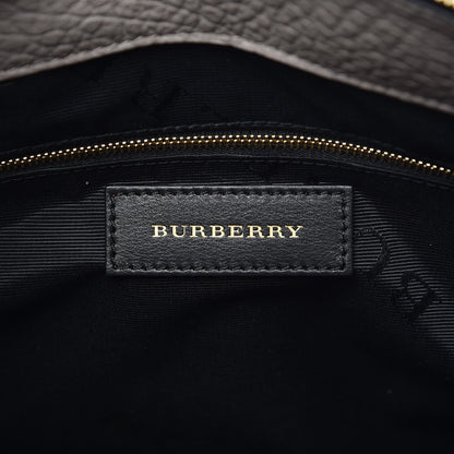 Burberry Heritage Grain Check Embossed Medium Dewsbury Tote Pale Grey 6 of 8