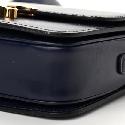 Celine Shiny Calfskin Small Triomphe Dark Blue 9 of 9