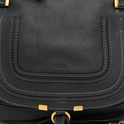 Chloe Calfskin Medium Marcie Satchel Black 8 of 11