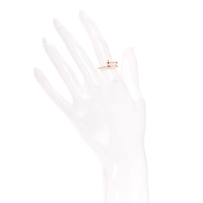 Cartier 18K Pink Gold Small Juste Un Clou Ring 53 6.25 2 of 5
