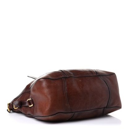 Prada Cervo Antik Tote Bruciato 4 of 10