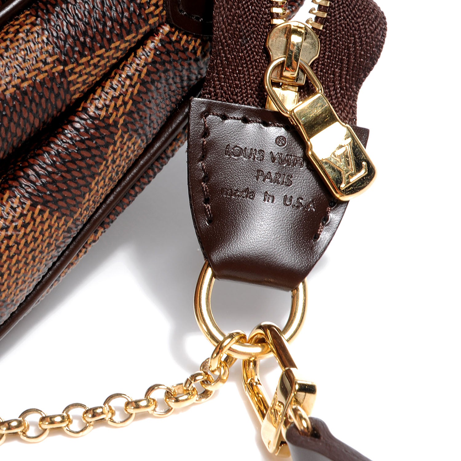 Louis Vuitton Damier Ebene Eva Clutch 7 of 9