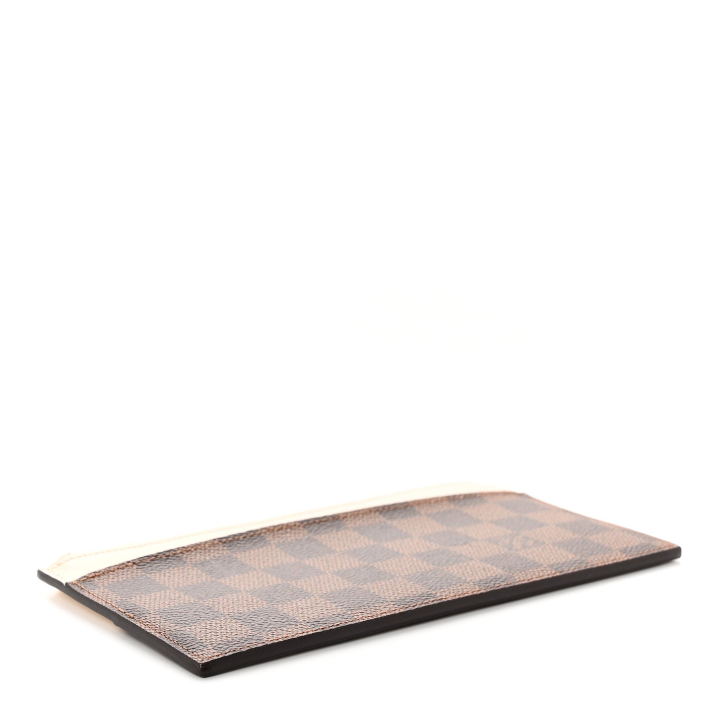 Damier Ebene Slim Purse Cream