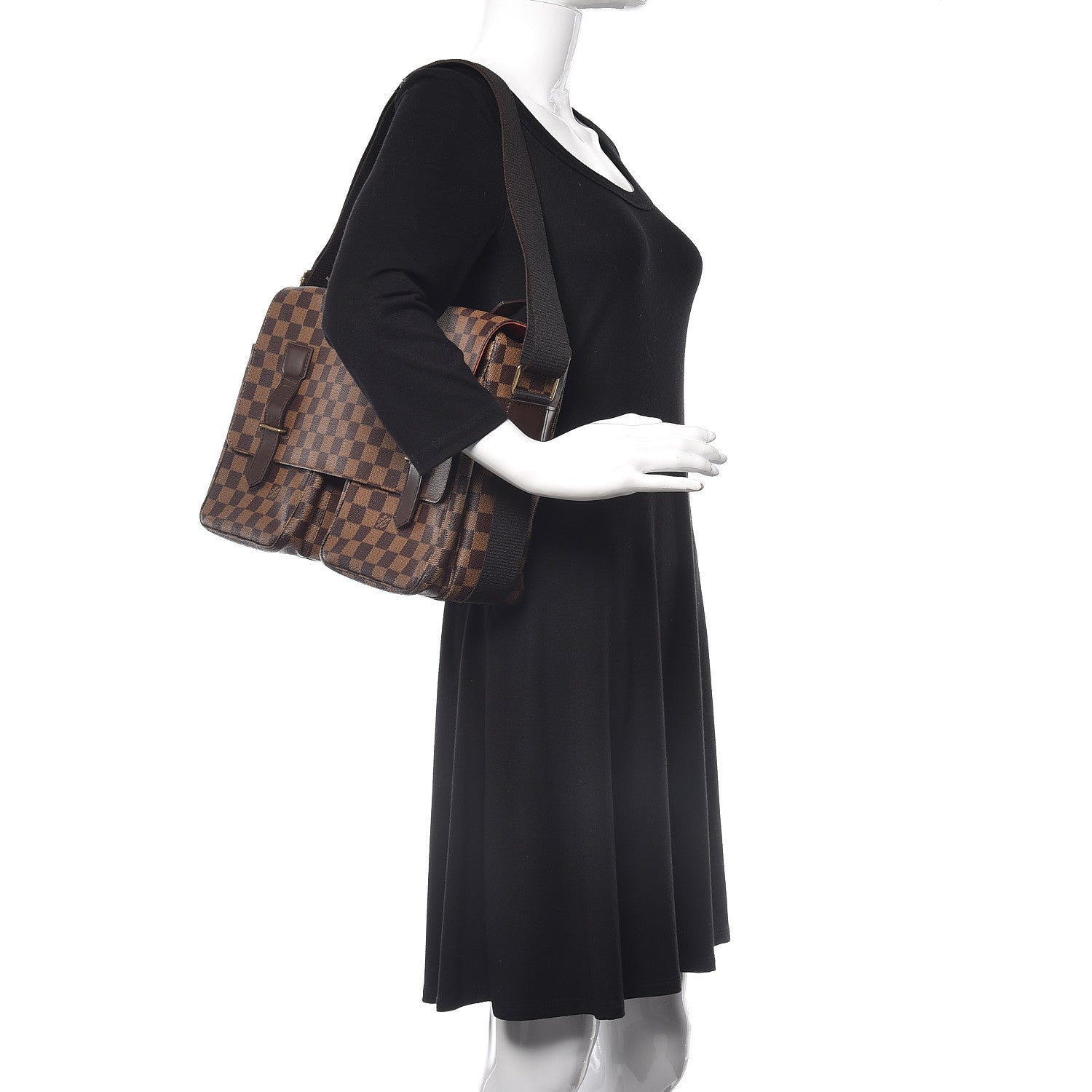 Louis Vuitton Damier Ebene Broadway Messenger Bag 2 of 15