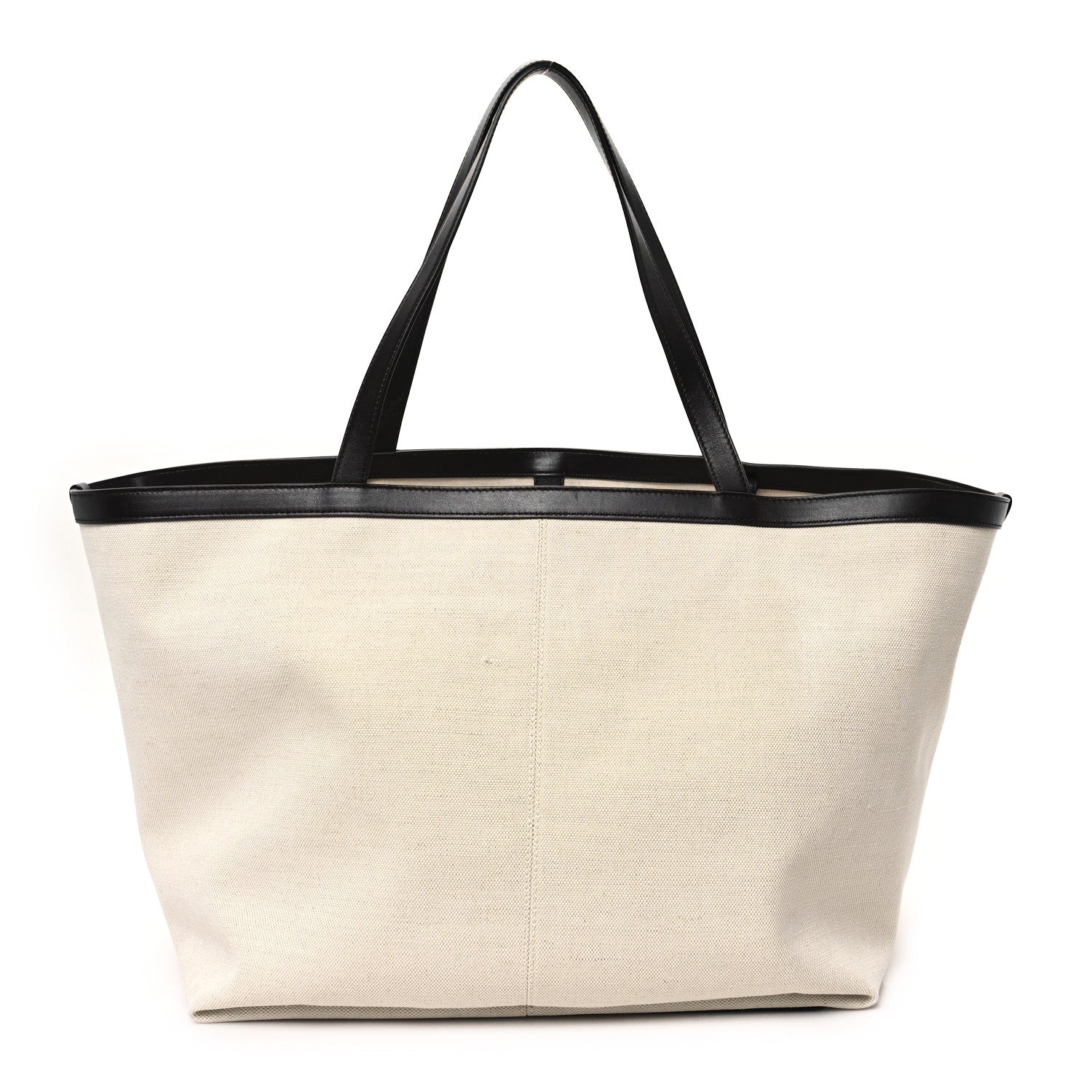 Bottega Veneta Canvas Nappa Intrecciato Flip Flap Tote Natural Fondant 1 of 10