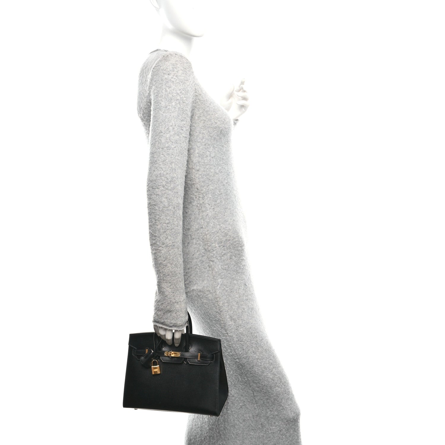 Hermes Box Birkin Sellier 25 Black 2 of 11