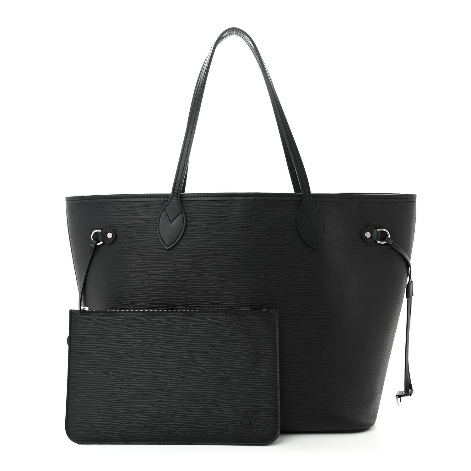 Louis Vuitton Epi Neverfull MM Black 3 of 10