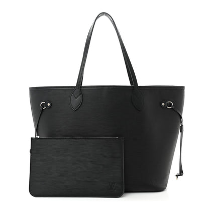 Louis Vuitton Epi Neverfull MM Black 3 of 10