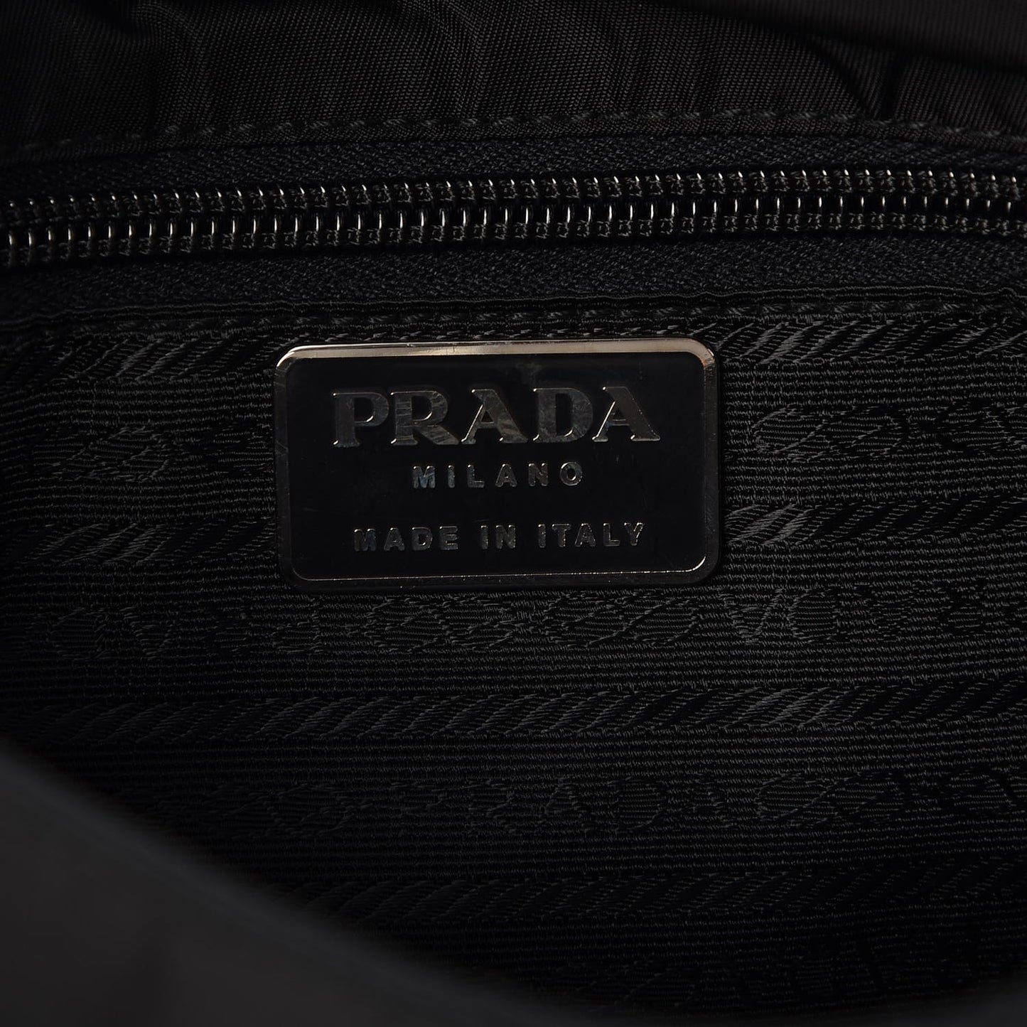 Tessuto Nylon Shoulder Bag Nero Black