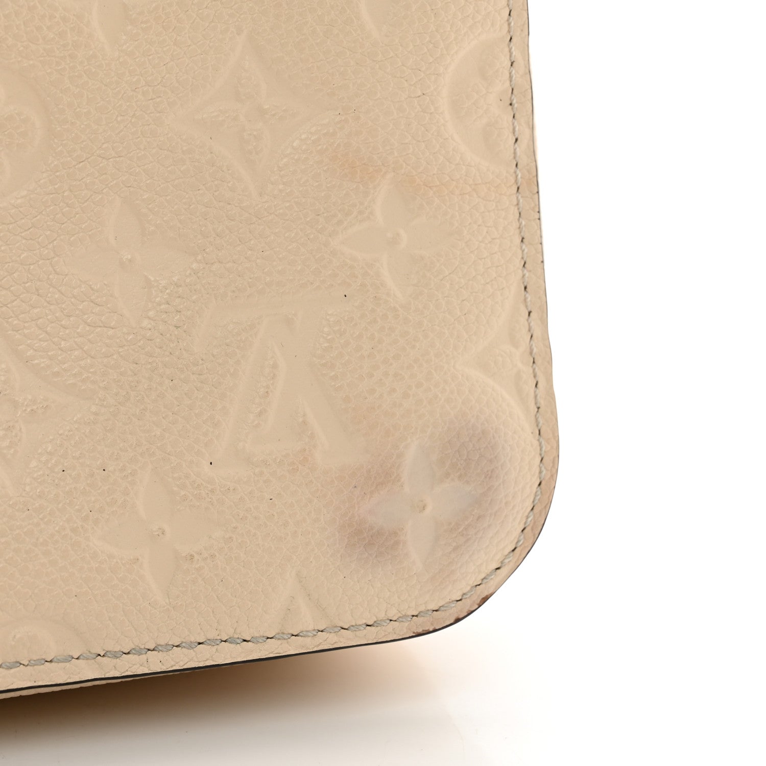 Louis Vuitton Empreinte Braided Pochette Metis Creme Beige Caramel 12 of 13
